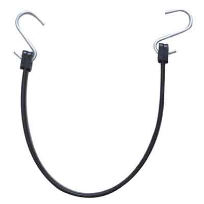 EPDM Bungee Strap Black With S Hook 36 Inch